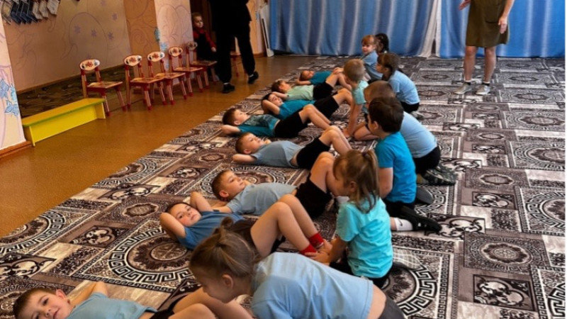 Дошколята из детского сада №5 «Малыш» Каслинского муниципального района сдали нормы ГТО