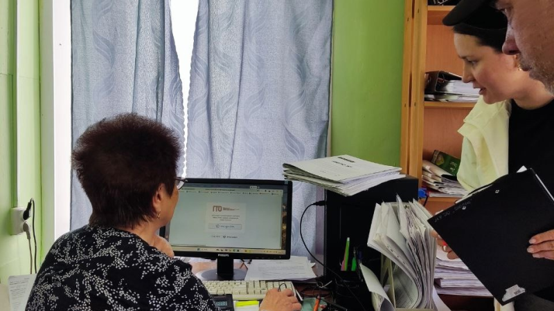 Выезд в Огневское сельское поселение с рабочим визитом