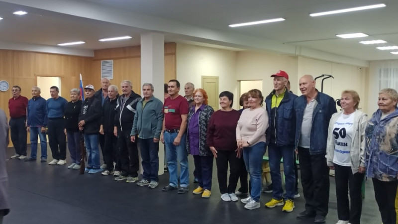 Ветераны Каслинского района определили сильнейших в шашках и стрельбе!