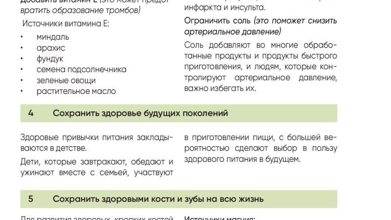 Что такое здоровое питание?